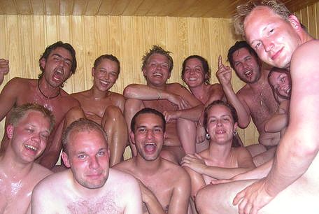 Part 3: Naked in mixed company German sauna reborn … erections and gayness  | hadafewbeers